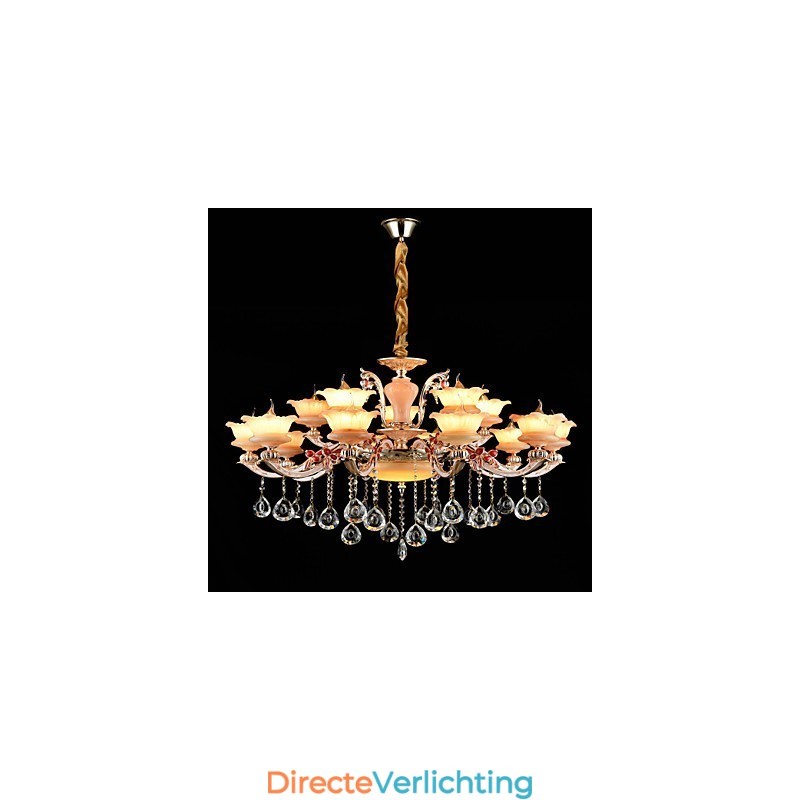 Hanglamp Zinklegering Kenmerk voor Kristal Mini Stijl Metaal Binnen Winkels 15 Lampen