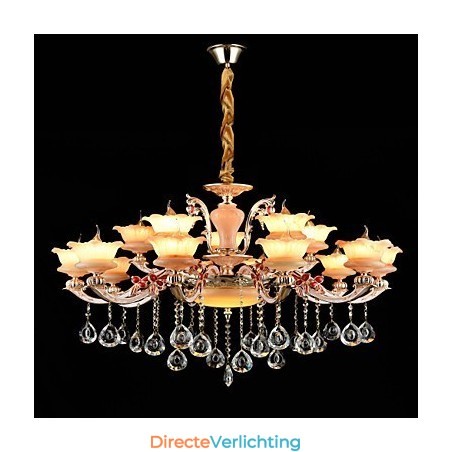 Hanglamp Zinklegering Kenmerk voor Kristal Mini Stijl Metaal Binnen Winkels 15 Lampen Hanglamp Zinklegering Kenmerk voor Kristal Mini Stijl Metaal Binnen Winkels 15 Lampen