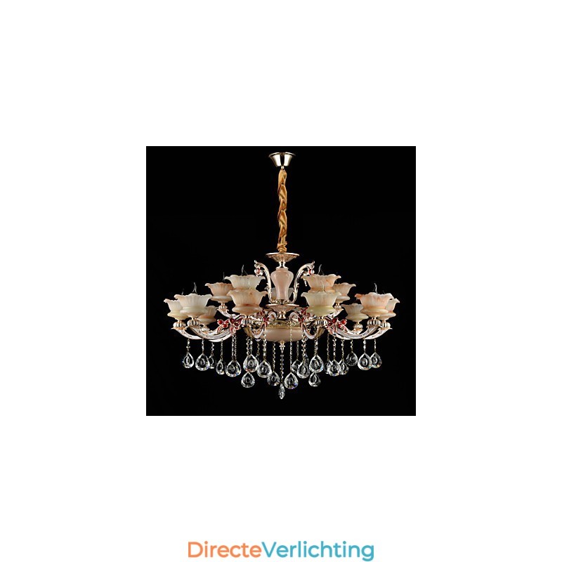 Hanglamp Zinklegering Kenmerk voor Kristal Mini Stijl Metaal Binnen Winkels 15 Lampen