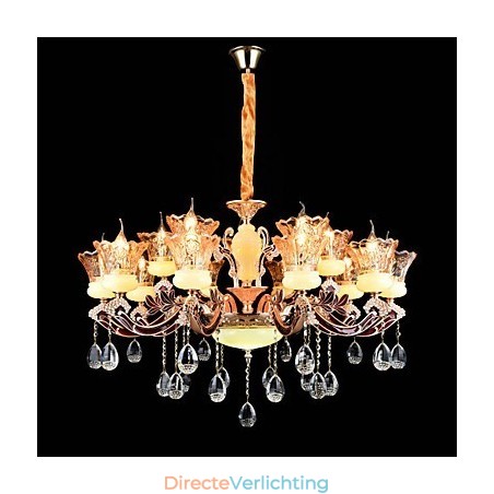 Hanglamp Zinklegering Kenmerk voor Kristal Mini Stijl Metaal Binnen Winkels 15 Lampen Hanglamp Zinklegering Kenmerk voor Kristal Mini Stijl Metaal Binnen Winkels 15 Lampen