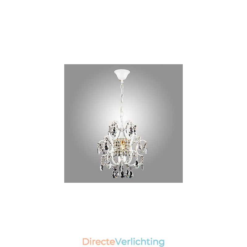 IJzeren schilderij kroonluchter met heldere kristallen moderne verlichtingslamp