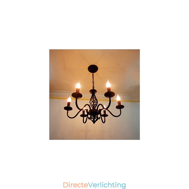 Artistiek Chic & Modern Andere kenmerken voor Kaars Stijl Metaal Binnen 6 Lampen Kroonluchter