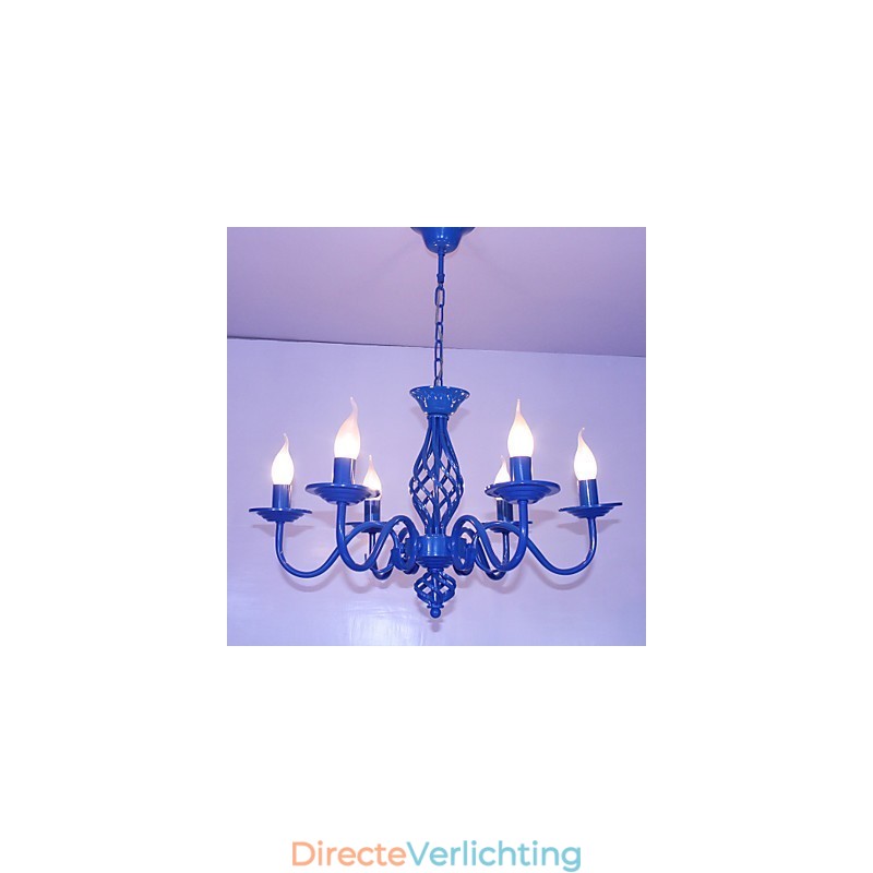 Artistiek Chic & Modern Andere kenmerken voor Kaars Stijl Metaal Binnen 6 Lampen Kroonluchter