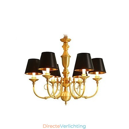 Kroonluchter Traditioneel Klassiek Landelijk Messing Kenmerk voor Mini Stijl Metaal 6 Lampen Kroonluchter Traditioneel Klassiek Landelijk Messing Kenmerk voor Mini Stijl Metaal 6 Lampen