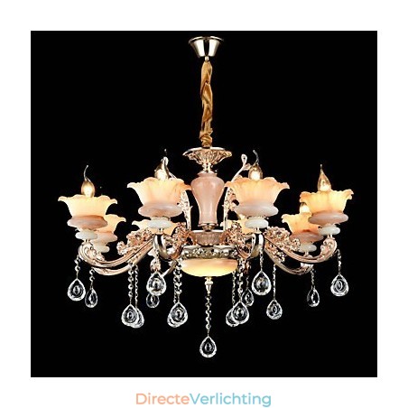 Moderne, eigentijdse, traditionele, klassieke zinklegering met kristallen mini-stijl hanglamp van metaal Moderne, eigentijdse, traditionele, klassieke zinklegering met kristallen mini-stijl hanglamp van metaal