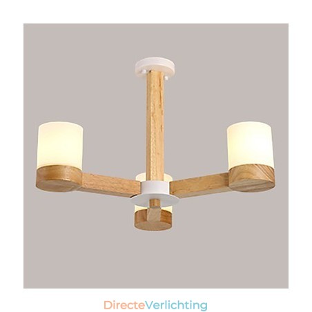 3-lichts kroonluchter Modern eigentijds Traditioneel klassiek Vintage Landelijk Hout Kenmerk voor hout 3-lichts kroonluchter Modern eigentijds Traditioneel klassiek Vintage Landelijk Hout Kenmerk voor hout