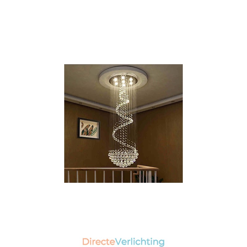 Moderne kristallen plafond kroonluchter verlichting binnen hanglamp decoratieve verlichtingsarmaturen