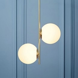 Rustieke Lodge Schilderij Kenmerk voor Ontwerpers Metalen Binnenwinkels 2 Lampen Kroonluchter