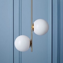 Rustieke Lodge Schilderij Kenmerk voor Ontwerpers Metalen Binnenwinkels 2 Lampen Kroonluchter