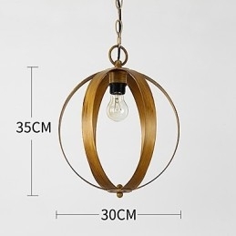 Loft Metalen Amerikaanse Industriële Stijl Schilderij Kleur Europese Kroonluchter Lamp de Indoor Decorate Hanglamp