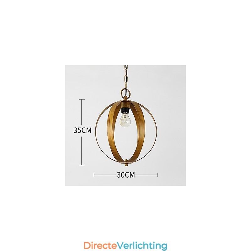 Loft Metalen Amerikaanse Industriële Stijl Schilderij Kleur Europese Kroonluchter Lamp de Indoor Decorate Hanglamp
