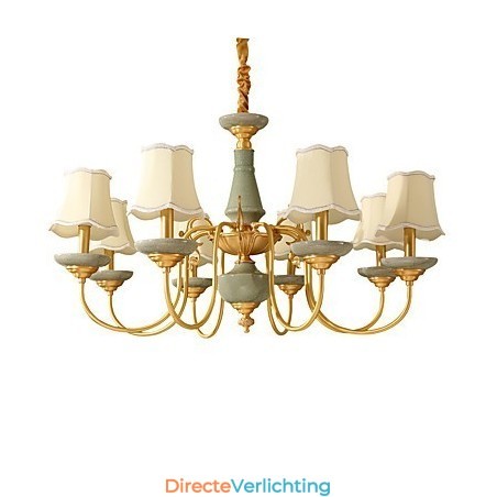 Alle koperen kroonluchter Jade decoratieve kroonluchter KP8 Alle koperen kroonluchter Jade decoratieve kroonluchter KP8