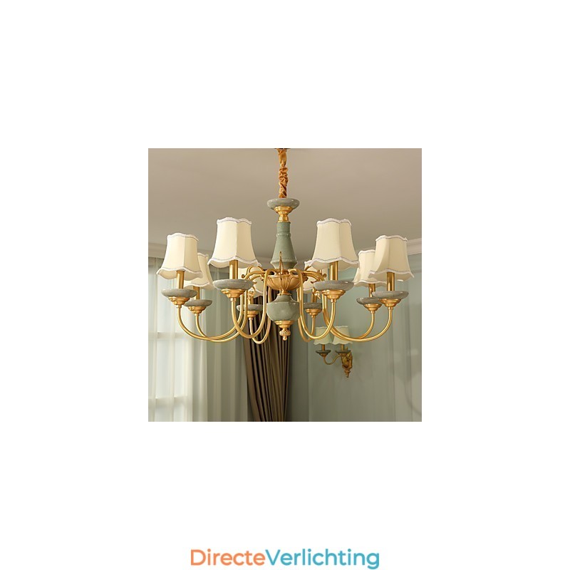 Alle koperen kroonluchter Jade decoratieve kroonluchter KP8