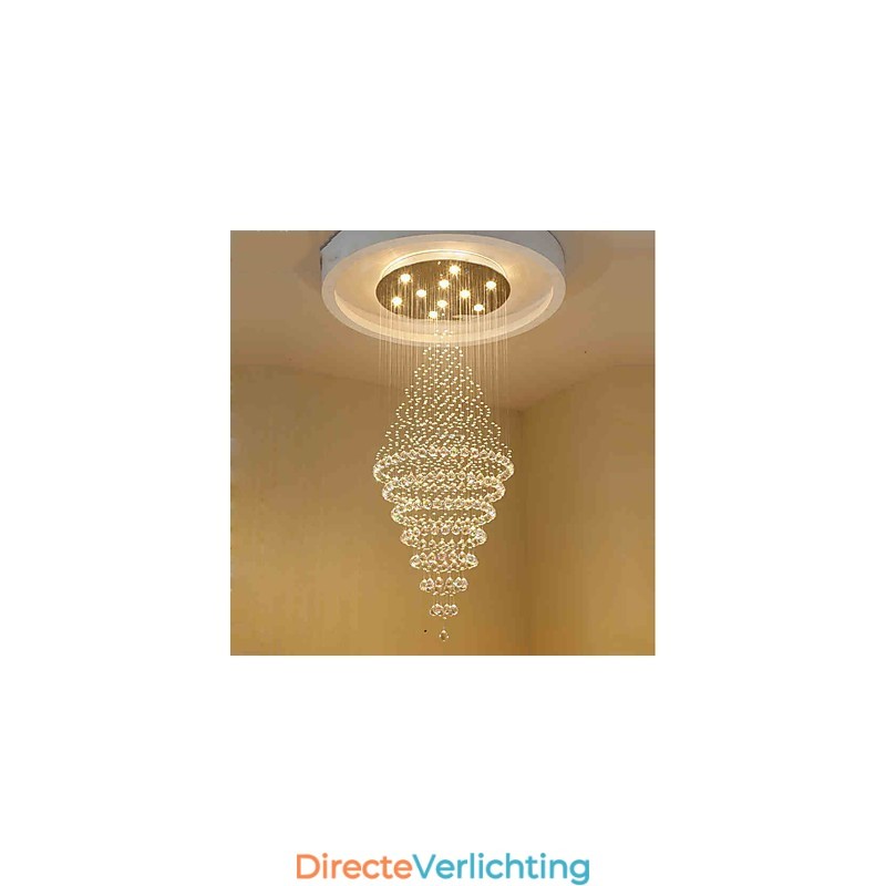 Hedendaagse Kristallen Plafond Hanglamp Moderne Kroonluchter Thuis Hangende Verlichting Kroonluchter Lampen Armaturen