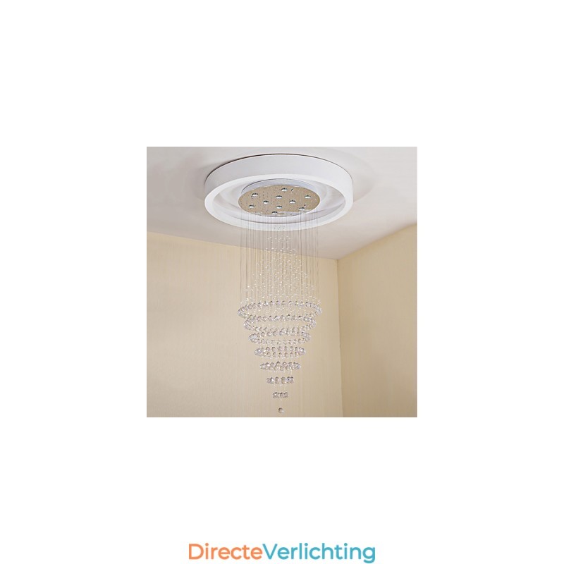 Hedendaagse Kristallen Plafond Hanglamp Moderne Kroonluchter Thuis Hangende Verlichting Kroonluchter Lampen Armaturen