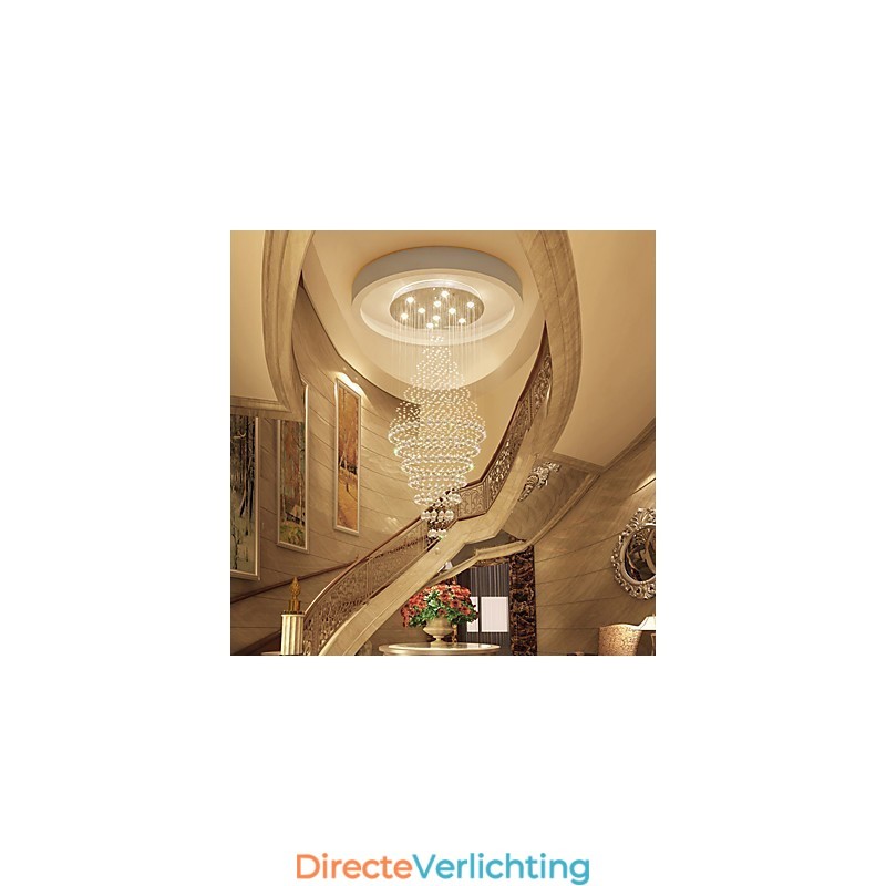Hedendaagse Kristallen Plafond Hanglamp Moderne Kroonluchter Thuis Hangende Verlichting Kroonluchter Lampen Armaturen