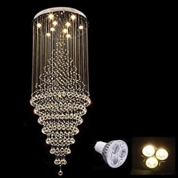 Hedendaagse Kristallen Plafond Hanglamp Moderne Kroonluchter Thuis Hangende Verlichting Kroonluchter Lampen Armaturen