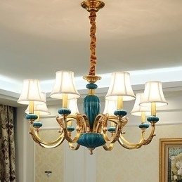 Alle koperen kroonluchter Jade decoratieve kroonluchter KP