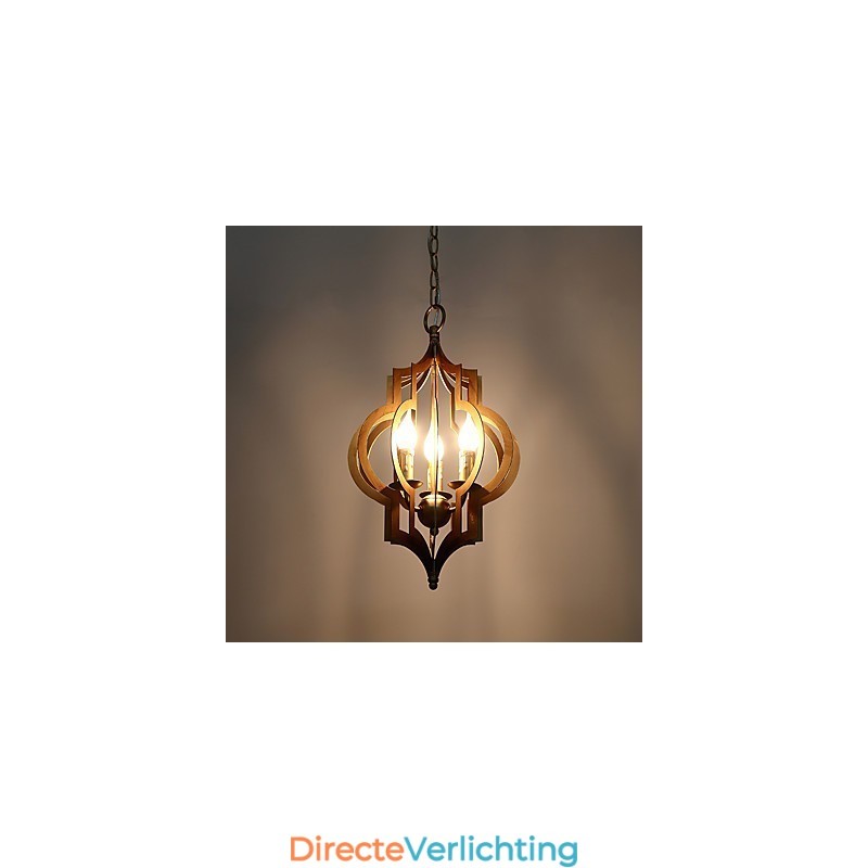 Vintage Metalen Amerikaanse Industriële Loft Schilderij Kleur Europese Kroonluchter Lamp de Indoor Decorate Hanglamp