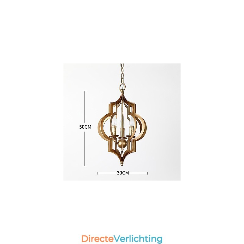 Vintage Metalen Amerikaanse Industriële Loft Schilderij Kleur Europese Kroonluchter Lamp de Indoor Decorate Hanglamp