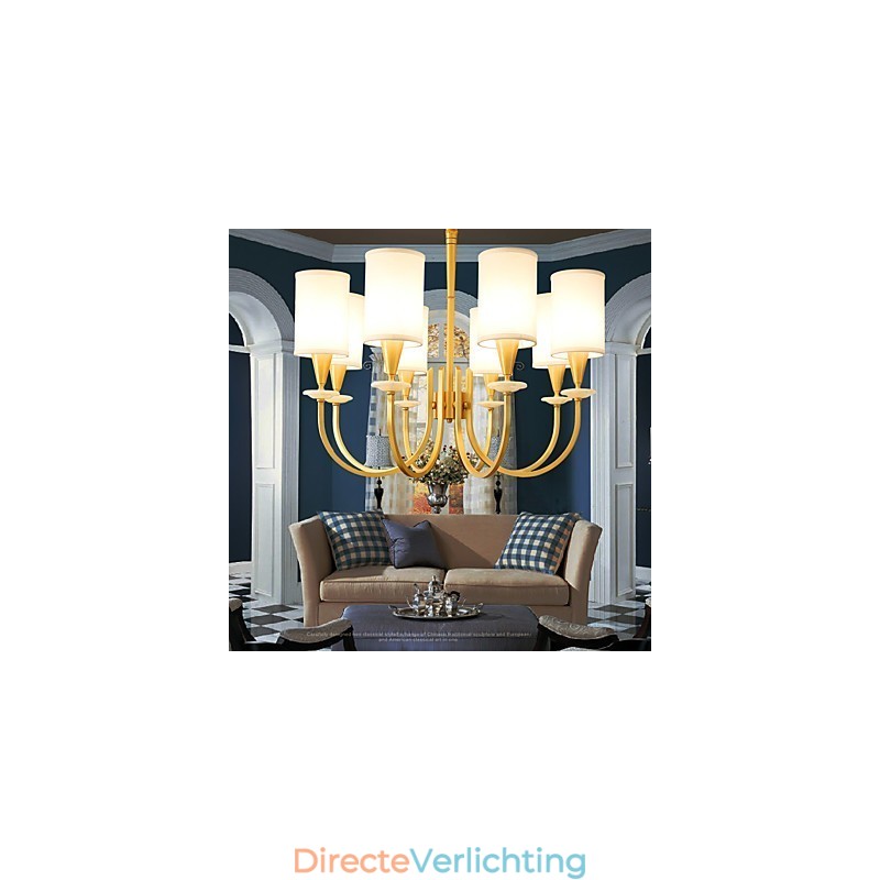 Puur messing kroonluchter Jade decoratieve kroonluchter