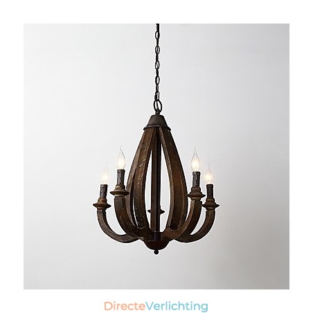 Vintage schilderij kenmerk mini stijl houten bamboe kroonluchter lamp de decoratieve hanglamp Vintage schilderij kenmerk mini stijl houten bamboe kroonluchter lamp de decoratieve hanglamp