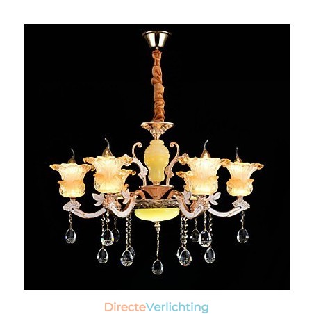 Moderne, eigentijdse, traditionele, klassieke zinklegering met kristallen mini-stijl hanglamp van metaal Moderne, eigentijdse, traditionele, klassieke zinklegering met kristallen mini-stijl hanglamp van metaal