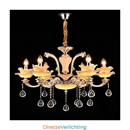 Moderne, eigentijdse, traditionele, klassieke zinklegering met kristallen mini-stijl hanglamp van metaal Moderne, eigentijdse, traditionele, klassieke zinklegering met kristallen mini-stijl hanglamp van metaal