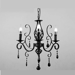 Kristallen lamp 3 lichts moderne eenvoudige nieuwe verlichting
