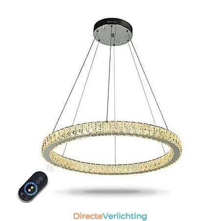 Dimbare ring plafondlamp hanglamp moderne kroonluchter verlichting binnenlamp met afstandsbediening Dimbare ring plafondlamp hanglamp moderne kroonluchter verlichting binnenlamp met afstandsbediening