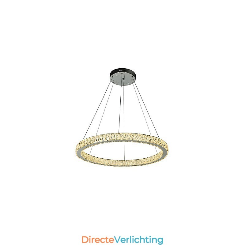 Dimbare ring plafondlamp hanglamp moderne kroonluchter verlichting binnenlamp met afstandsbediening