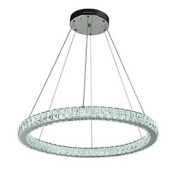 Dimbare ring plafondlamp hanglamp moderne kroonluchter verlichting binnenlamp met afstandsbediening