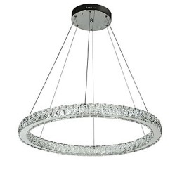 Dimbare ring plafondlamp hanglamp moderne kroonluchter verlichting binnenlamp met afstandsbediening