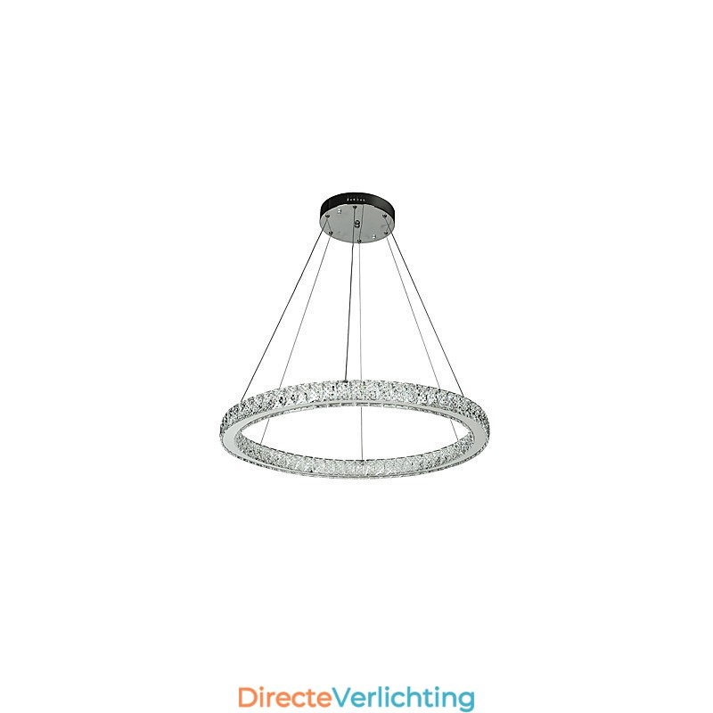 Dimbare ring plafondlamp hanglamp moderne kroonluchter verlichting binnenlamp met afstandsbediening