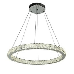 Dimbare ring plafondlamp hanglamp moderne kroonluchter verlichting binnenlamp met afstandsbediening