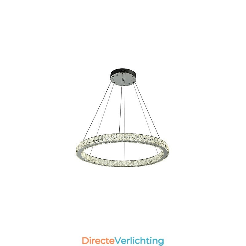 Dimbare ring plafondlamp hanglamp moderne kroonluchter verlichting binnenlamp met afstandsbediening