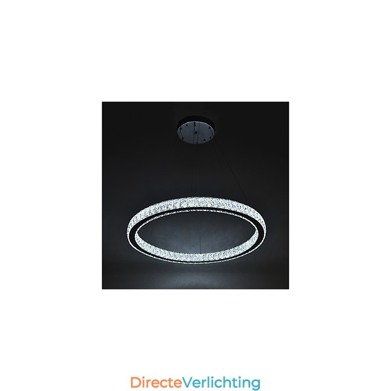 Dimbare ring plafondlamp hanglamp moderne kroonluchter verlichting binnenlamp met afstandsbediening