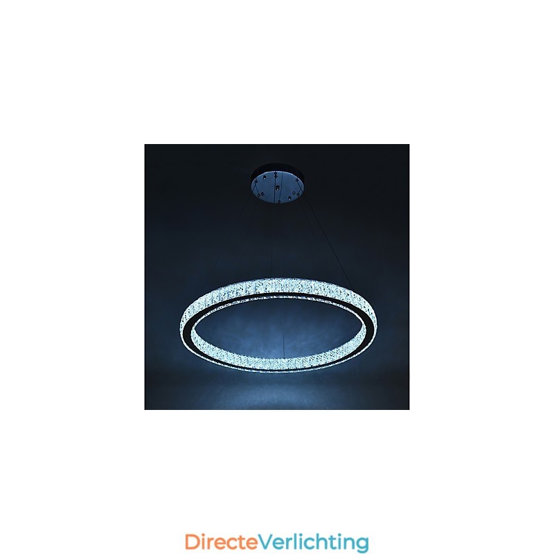Dimbare ring plafondlamp hanglamp moderne kroonluchter verlichting binnenlamp met afstandsbediening