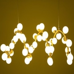 Gepersonaliseerde kunst kroonluchterlampen