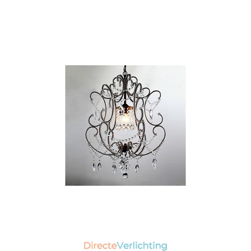 Moderne kroonluchter ontwerp vintage kroonluchter loft kristal licht armatuur lustre hanglamp