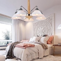 5-lichts moderne eigentijdse kroonluchter voor