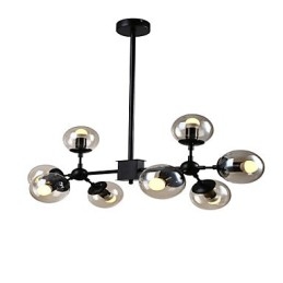 Traditionele klassieke retro schilderfunctie voor mini-stijl metalen kroonluchter
