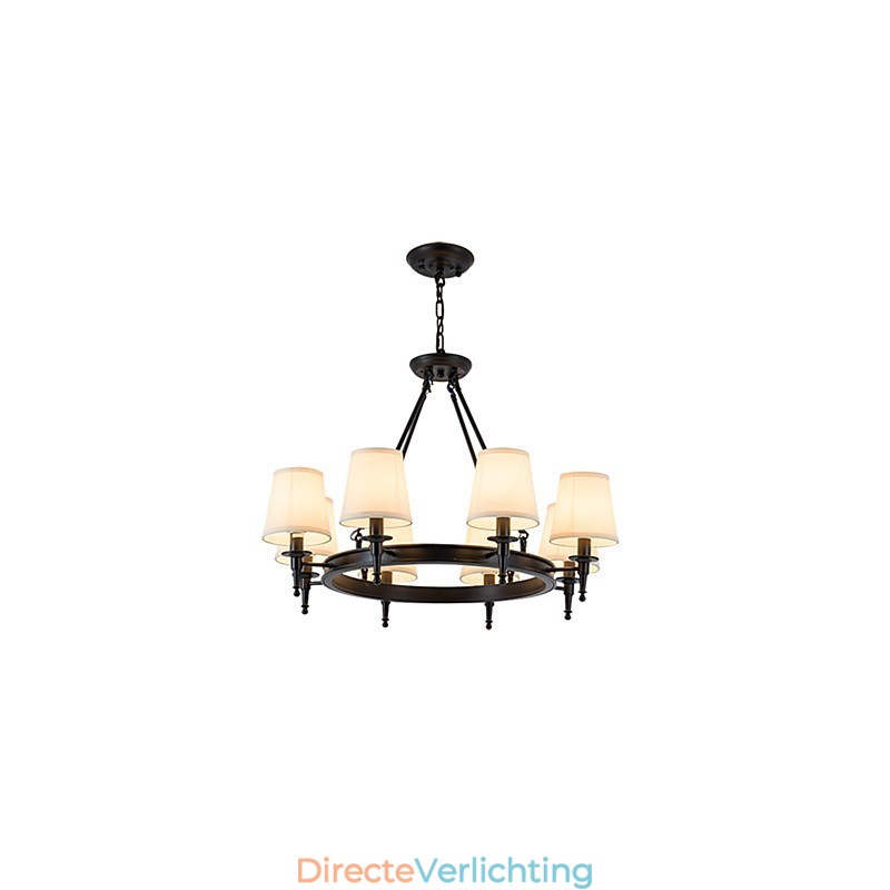 8 lampen plafondlamp kroonluchter één lamp twee stijl moderne eigentijdse traditionele klassieke rustieke schilderij