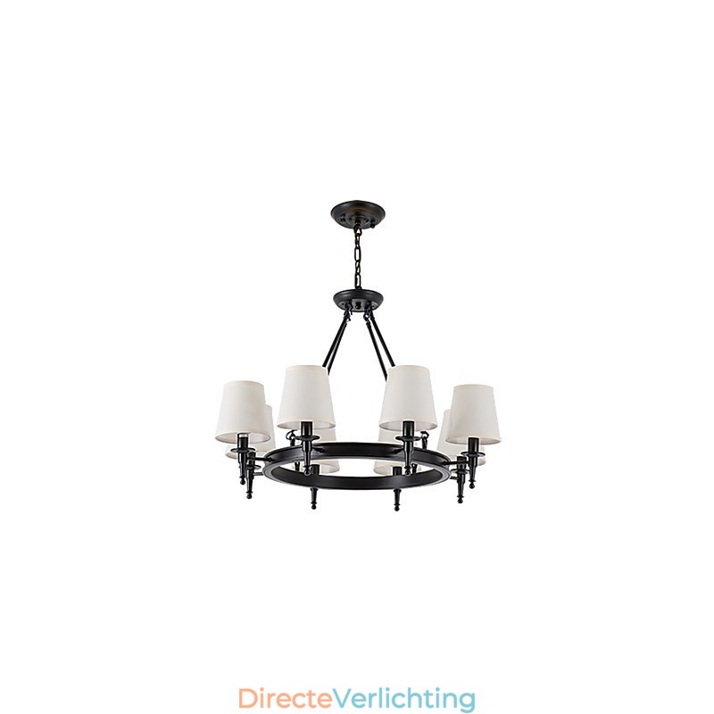 8 lampen plafondlamp kroonluchter één lamp twee stijl moderne eigentijdse traditionele klassieke rustieke schilderij