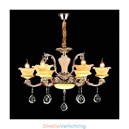 Moderne, eigentijdse, traditionele, klassieke zinklegering met kristallen mini-stijl hanglamp van metaal Moderne, eigentijdse, traditionele, klassieke zinklegering met kristallen mini-stijl hanglamp van metaal