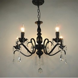 Nieuwigheid Verlichting Europese Stijl Smeedijzeren Lamp Originaliteit Individualiteit Decoratie Kaars Lamp Kroonluchter