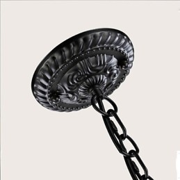 Nieuwigheid Verlichting Europese Stijl Smeedijzeren Lamp Originaliteit Individualiteit Decoratie Kaars Lamp Kroonluchter
