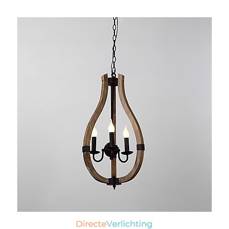 Drie licht vintage schilderij kenmerk mini stijl houten bamboe kroonluchter lamp de decoratieve hanglamp Drie licht vintage schilderij kenmerk mini stijl houten bamboe kroonluchter lamp de decoratieve hanglamp