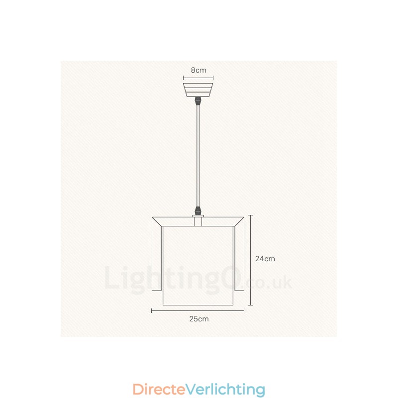 1 Lichte houten moderne eigentijdse hanglamp in Scandinavische stijl met stoffen kap