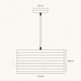 1 Lichte houten moderne eigentijdse hanglamp met houten kap